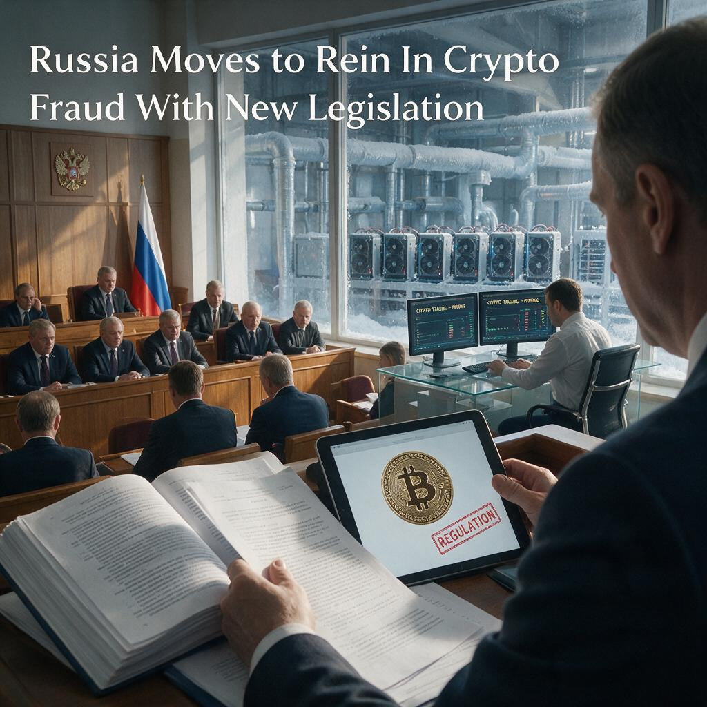Russland verschärft Krypto-Regulierung: Neues Gesetz gegen Crypto-Fraud und für internationalen Coin-Handel