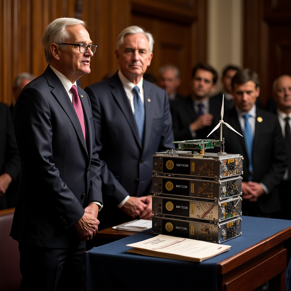 US-Senatoren präsentieren 'Mined in America Act' für heimisches BTC‑Mining & Strategic Bitcoin Reserve