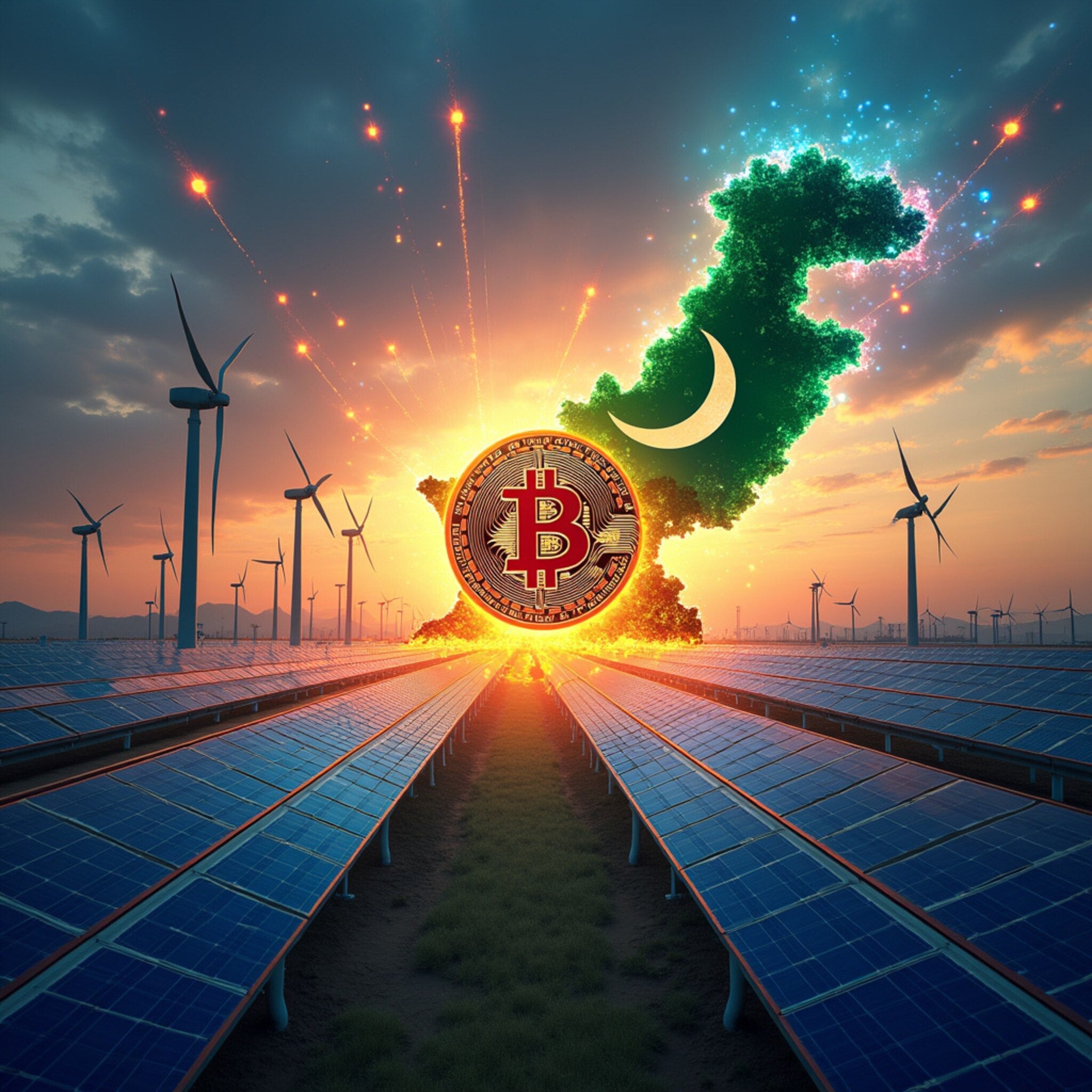 Pakistans Strategie: Mit überschüssiger Energie in den Bitcoin-Mining-Wettbewerb einsteigen