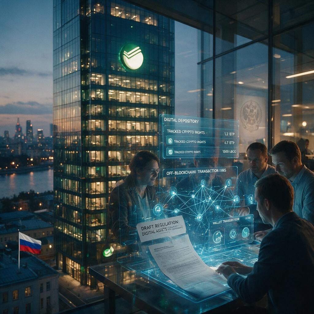 Sberbank peilt Dezember-Deadline für Crypto-Stack: Wallet, Custody & Digital Depository