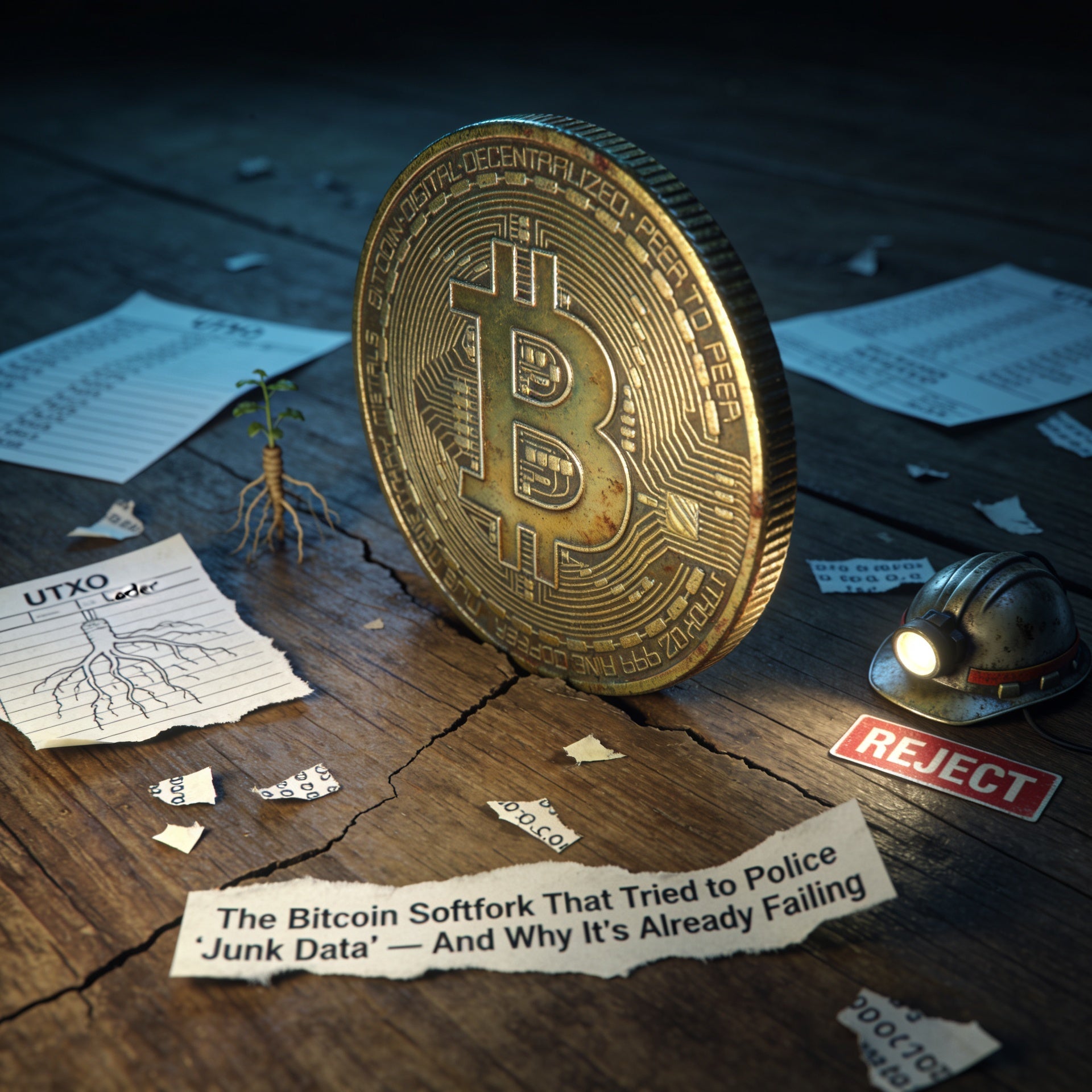 BIP110: Der Bitcoin-Softfork gegen 'Junk Data' — warum er bereits scheitert