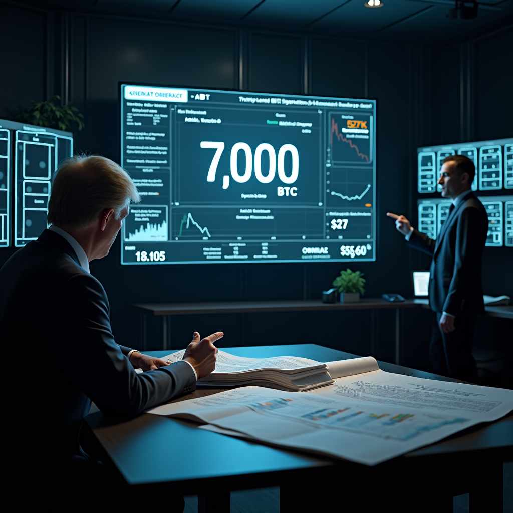 Trump-nahe American Bitcoin (ABTC) knackt 7.000 BTC: Treasury-Wachstum, Mining-Expansion und Kursrutsch
