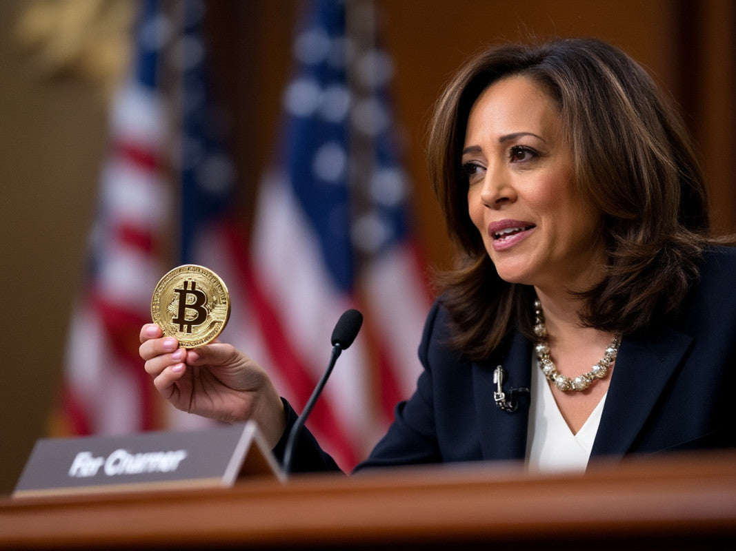 Kamala Harris beweist, dass sie die schlechteste Kandidatin für Bitcoin-Besitz und -Adoption ist