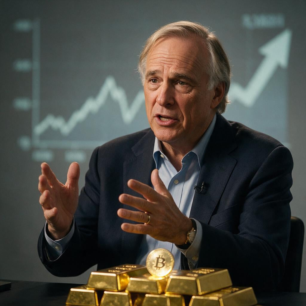 Ray Dalio warnt vor US-Schuldenkrise und empfiehlt Gold sowie Bitcoin