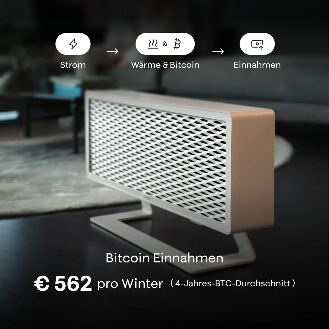 Ofen 2 – Bitcoin-Heizung