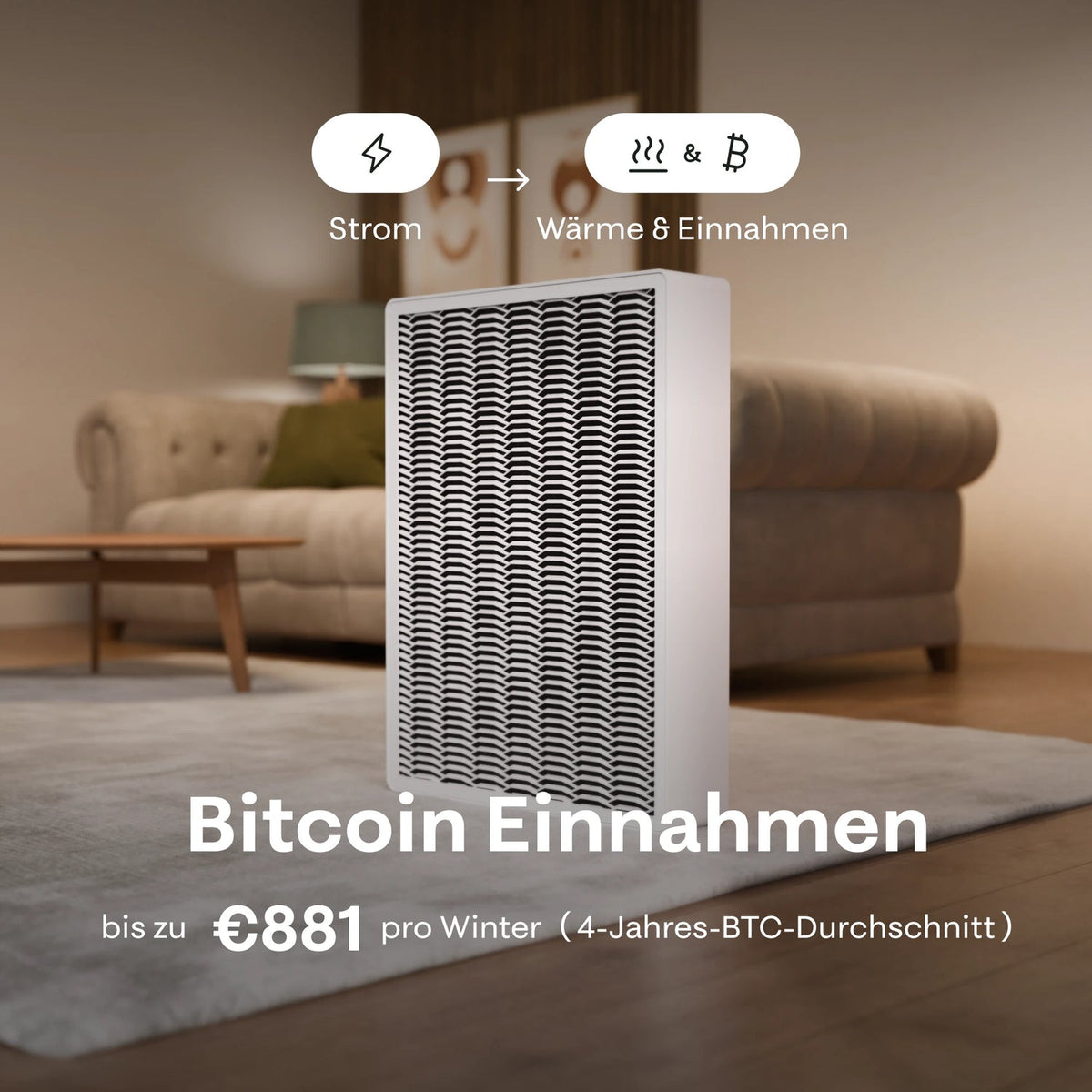 Ofen 3 - Bitcoin Heizung