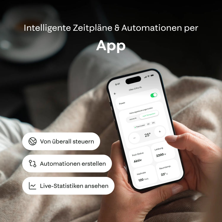 Ofen 3 - Bitcoin Heizung