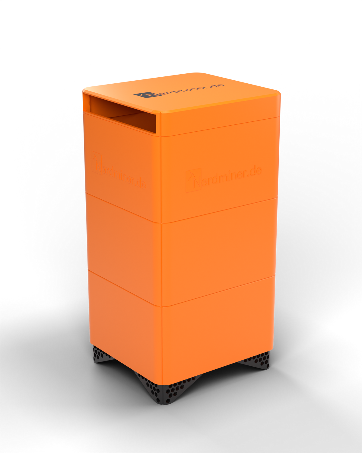 NerdHeizung Bitcoin-Heizung in Orange